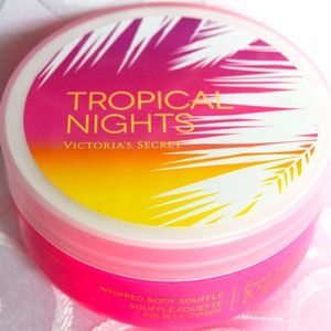 NEW Victoria's Secret TROPICAL NIGHTS Whipped Body Souffle berries & hyacinth